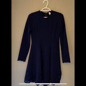 Amazon Women's Long Sleeve Navy Dress